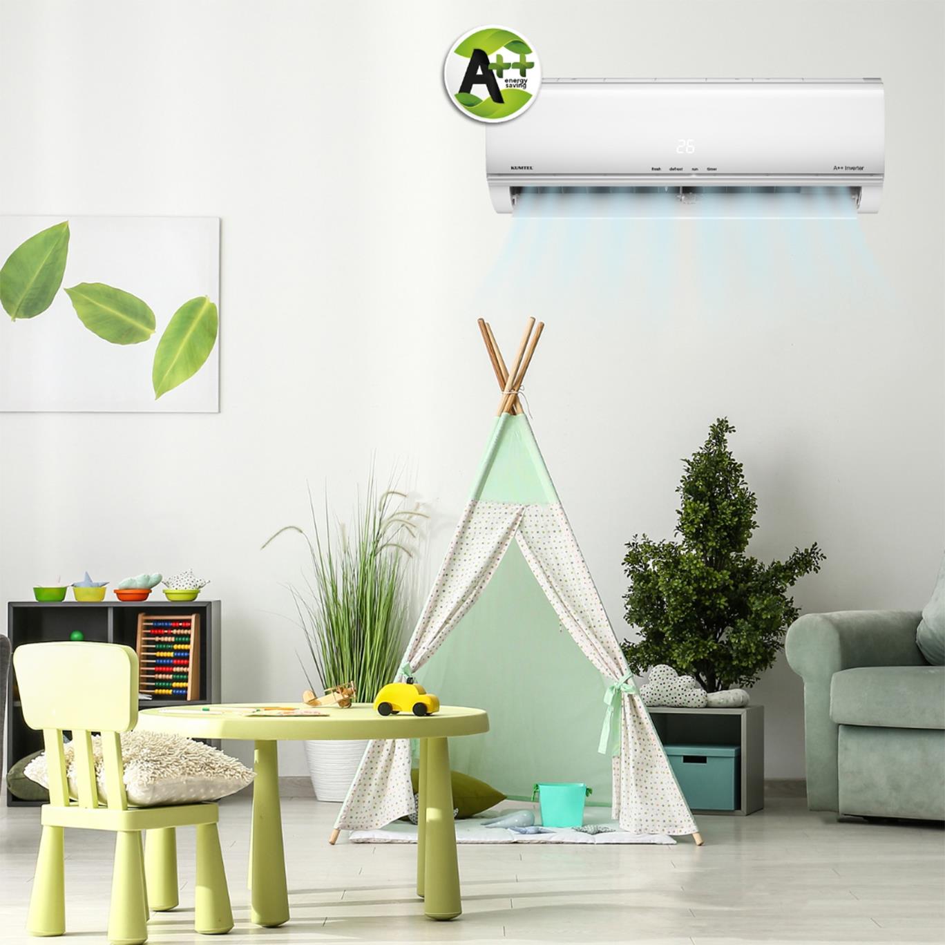 Kumtel Matsu KMSAC-12 A++ 12.000 Btu Inverter Duvar Tipi Split Klima