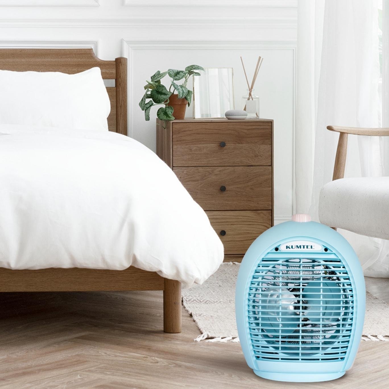 Kumtel Mavi Fanlı Isıtıcı 2000 W LX-6331