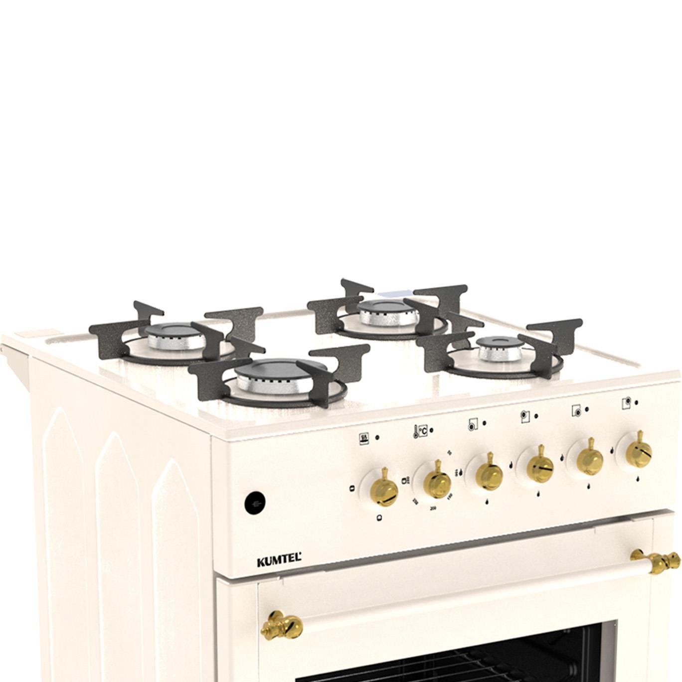 Kumtel Rustik Bej Tam Boy Fırın 662S-40F