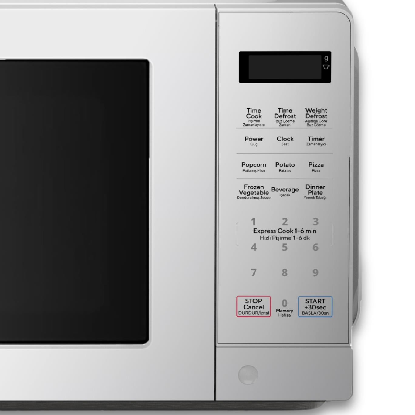Kumtel Silver Smartwave Dijital Inverter Mikrodalga HMIN-03