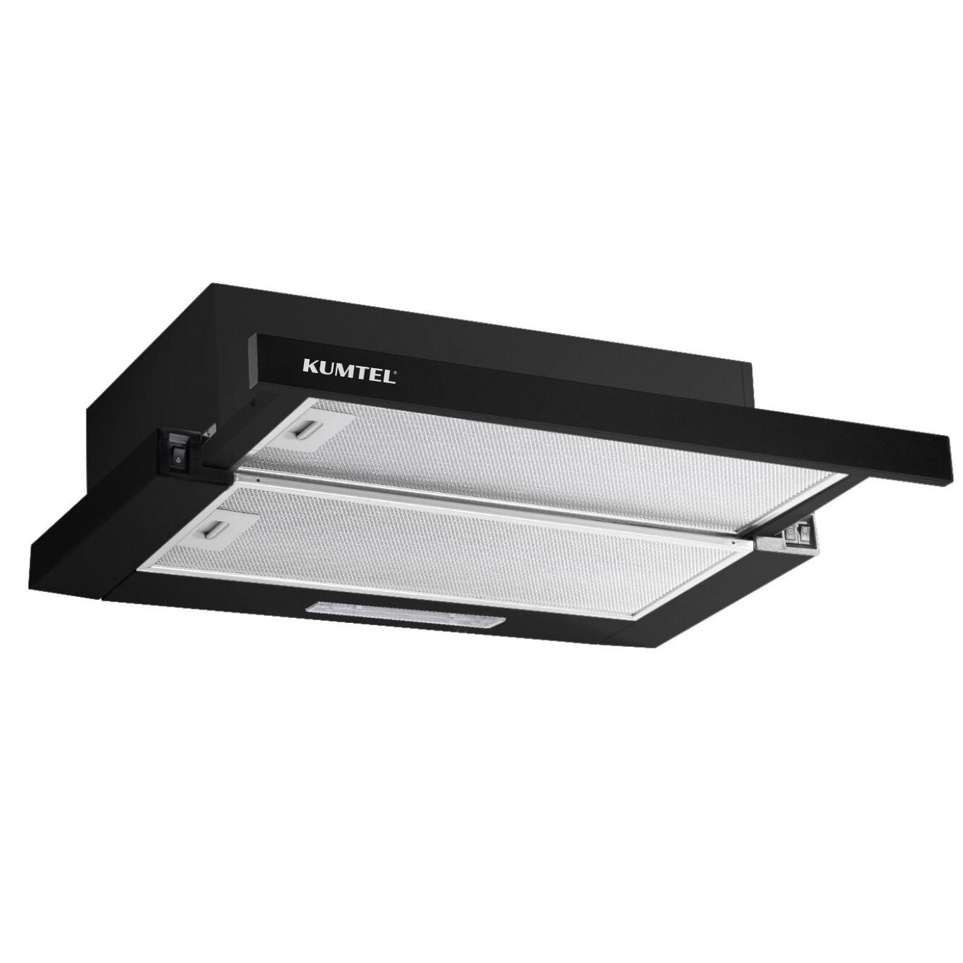 Kumtel Siyah Aspiratörlü Home Ankastre Set