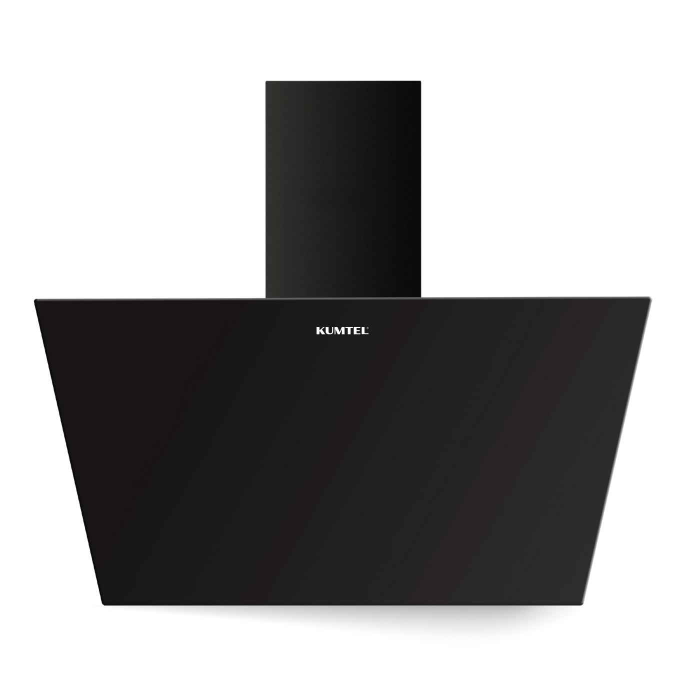 Kumtel Siyah Cam Davlumbaz DA6-833