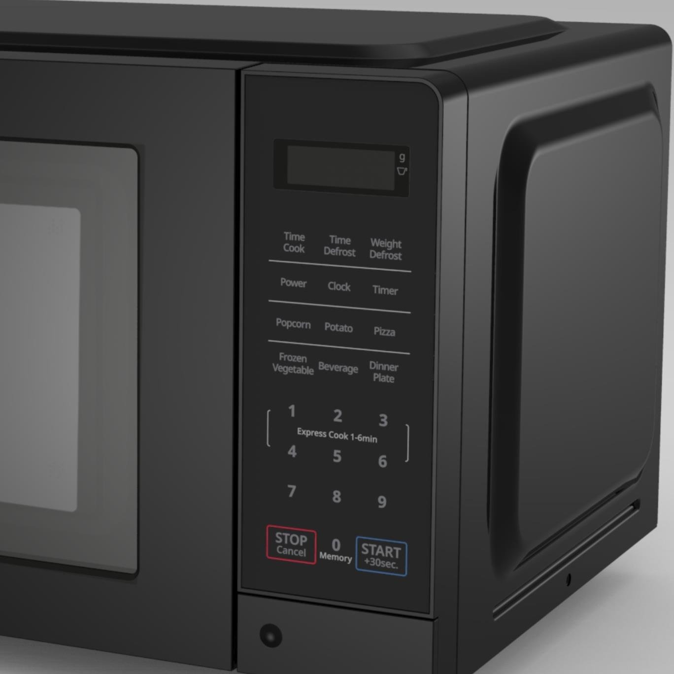 Kumtel Siyah Smartwave Dijital Inverter Mikrodalga HMIN-02