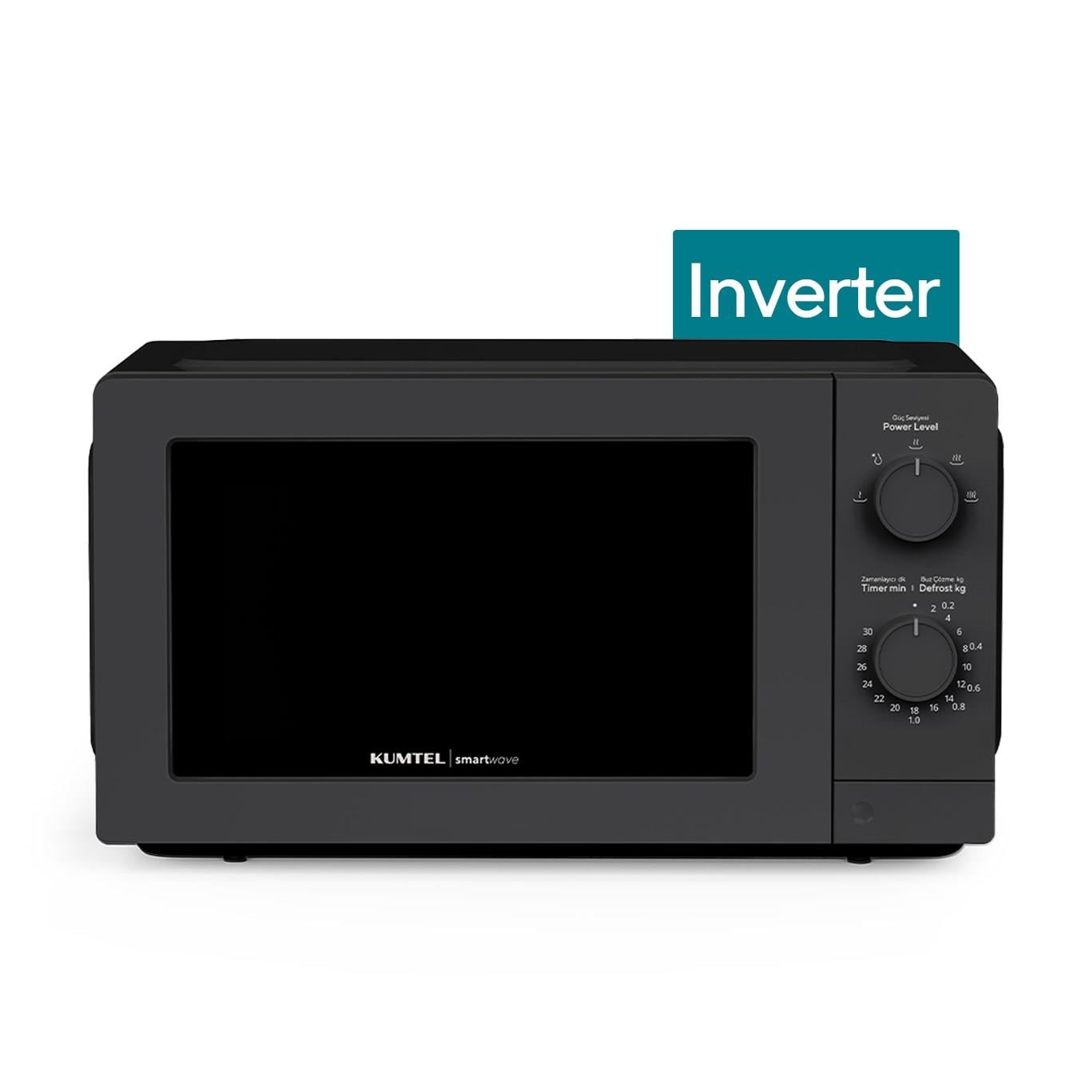 Kumtel Siyah Smartwave Inverter Mikrodalga HMIN-05