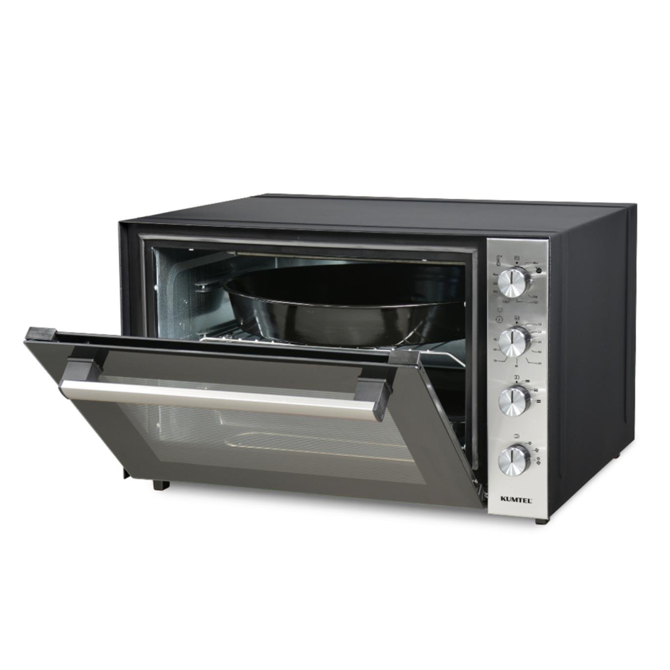Kumtel Siyah Turbo 76 Litre Midi Fırın LX-9625