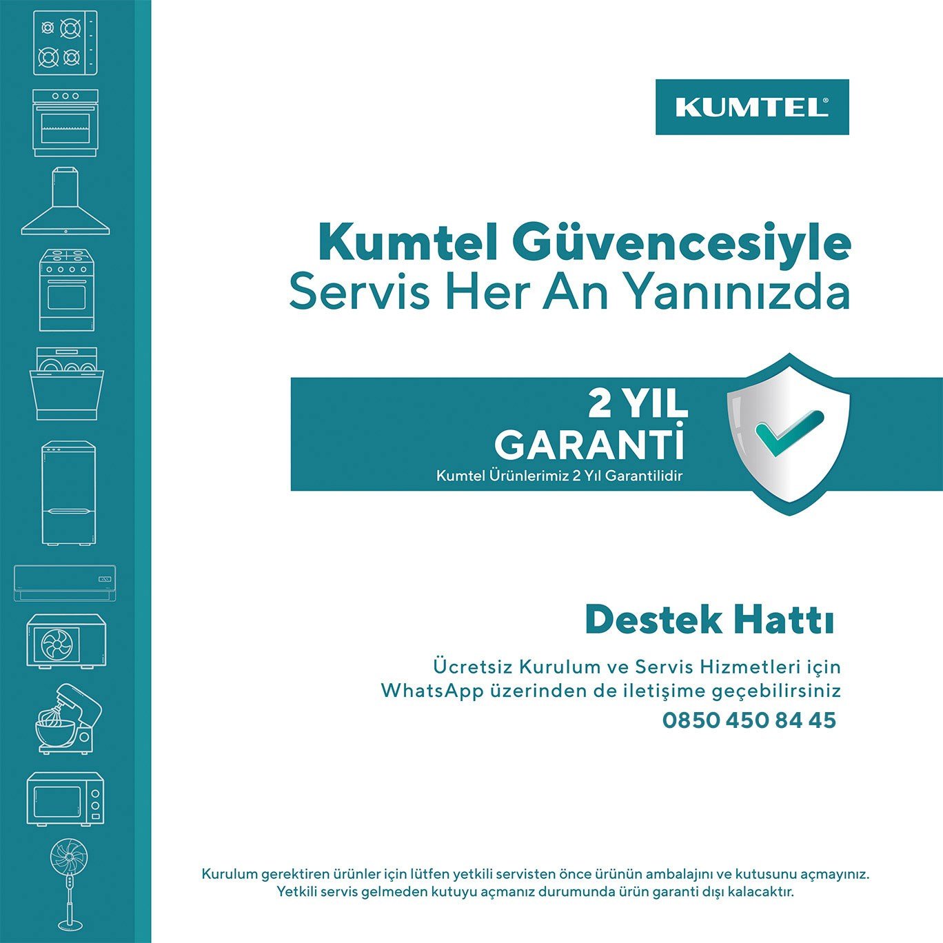 Kumtel Sugi KMSAC-18 18.000 Btu Inverter Duvar Tipi Split Klima