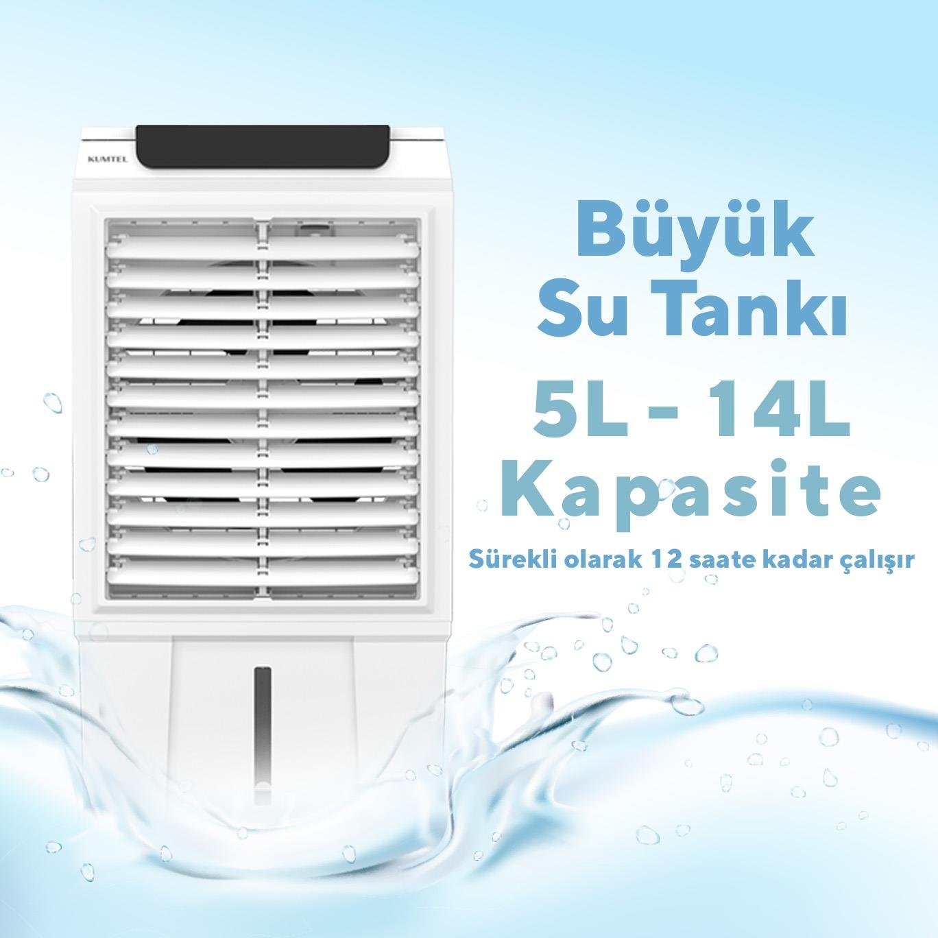 Kumtel Sulu Portatif Soğutucu (Air Cooler) HAC-03