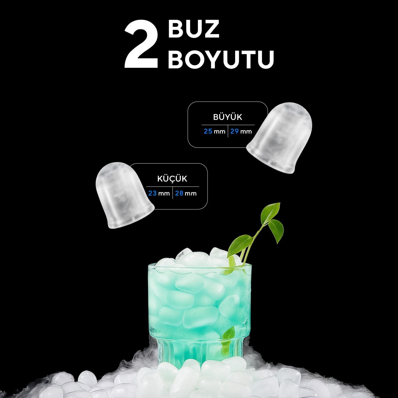 Kumtel Taşınabilir Otomatik Buz Makinesi HIM-02