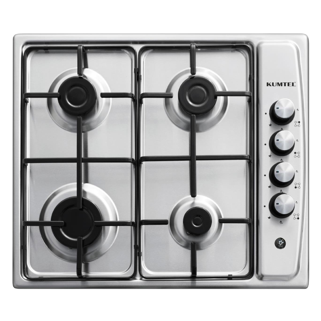 Kumtel Turbo İnox Aspiratörlü Ankastre Set