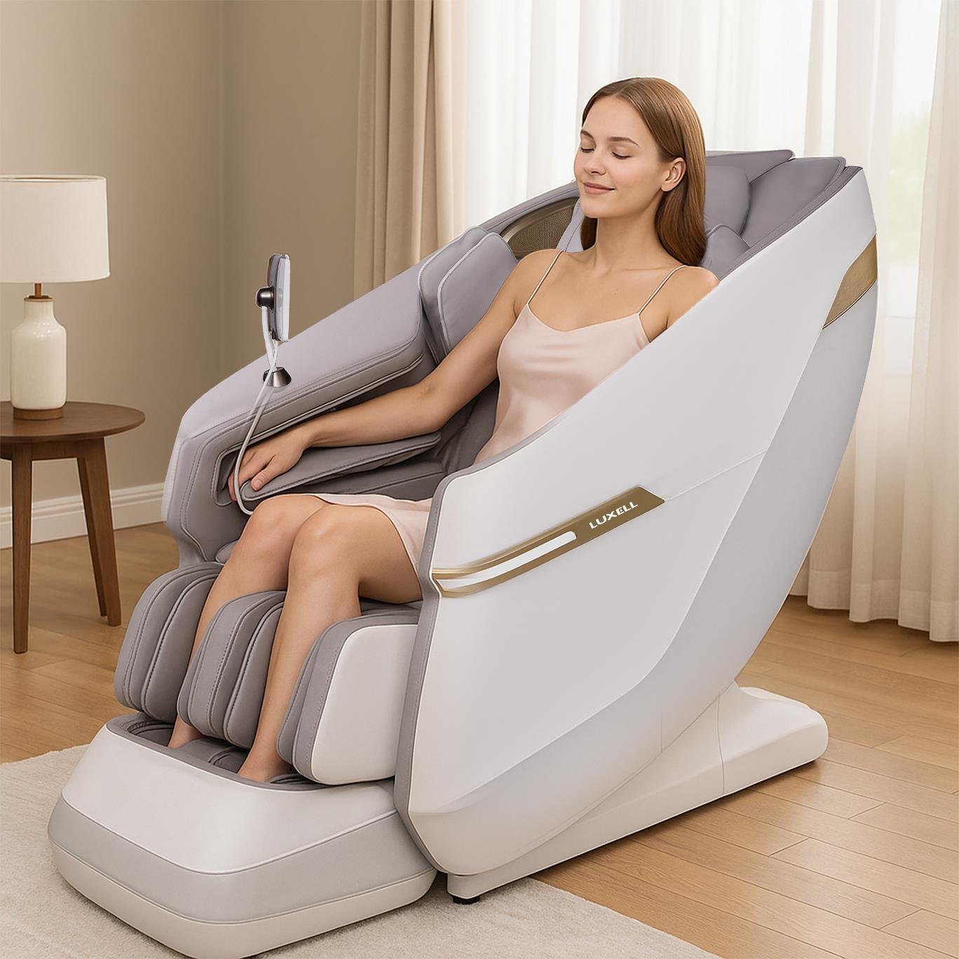 Luxell 22 Otomatik Programlı Isıtmalı Masaj Koltuğu LXMC-01