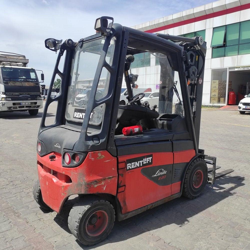2014 Model LINDE E20-387 Elektrikli Forklift (F1.4057) 