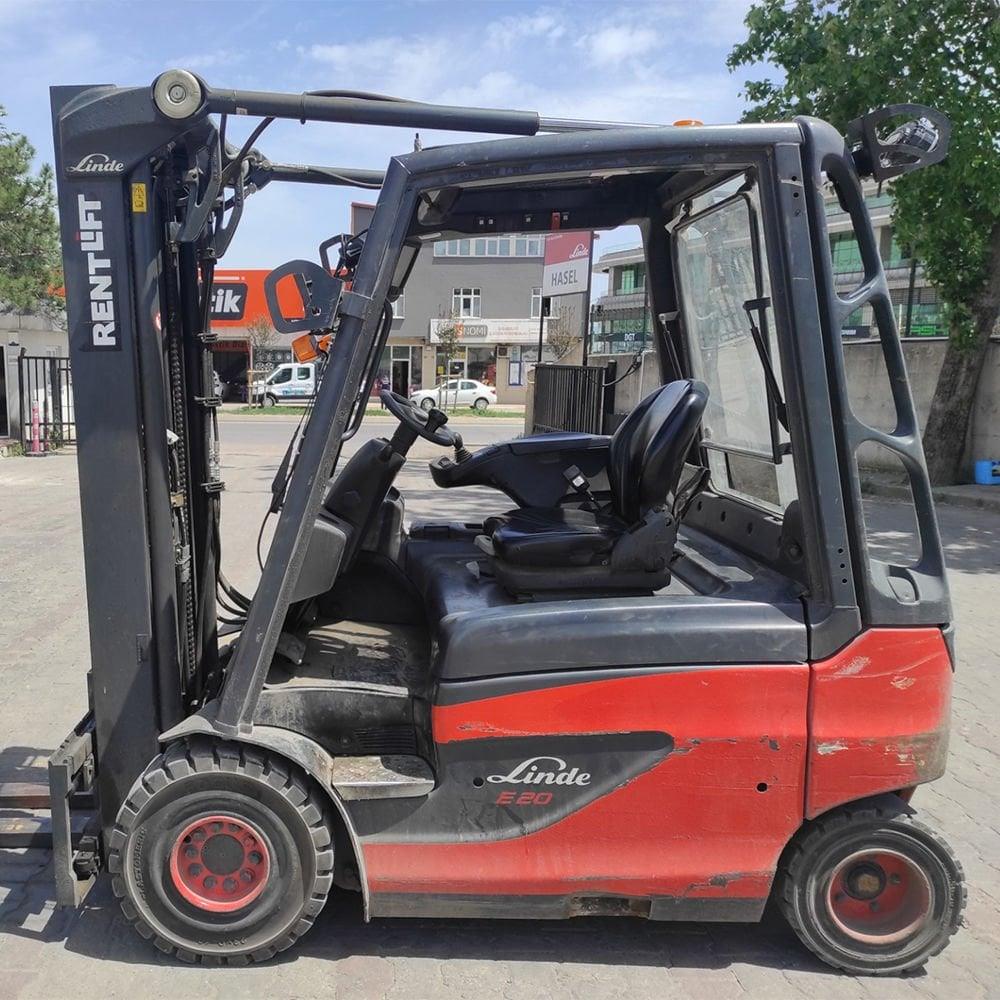 2014 Model LINDE E20-387 Elektrikli Forklift (F1.4057) 