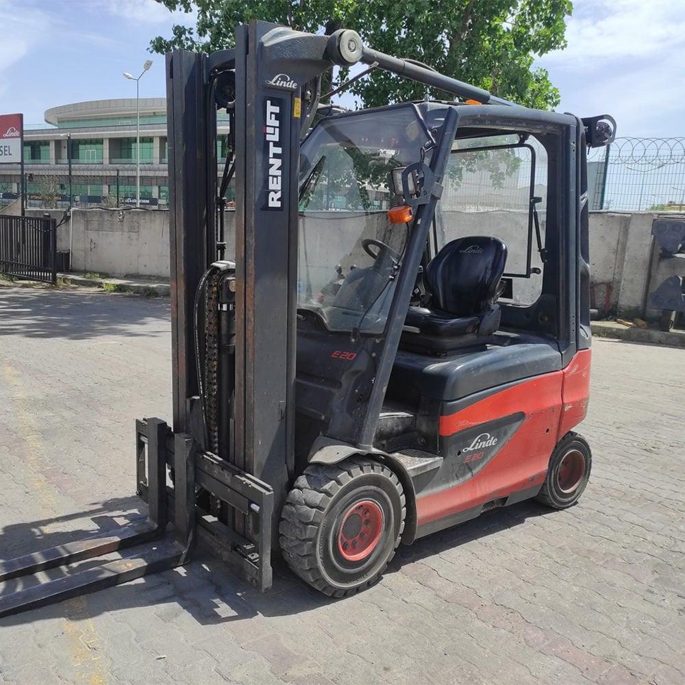 2014 Model LINDE E20-387 Elektrikli Forklift (F1.4057) 