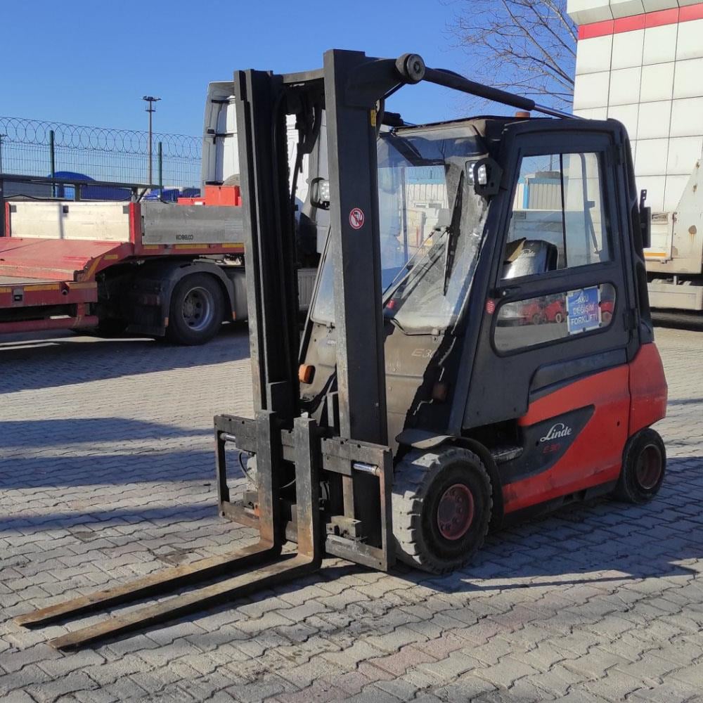 2014 Model LINDE E30-387 Elektrikli Forklift (F1.3894) 