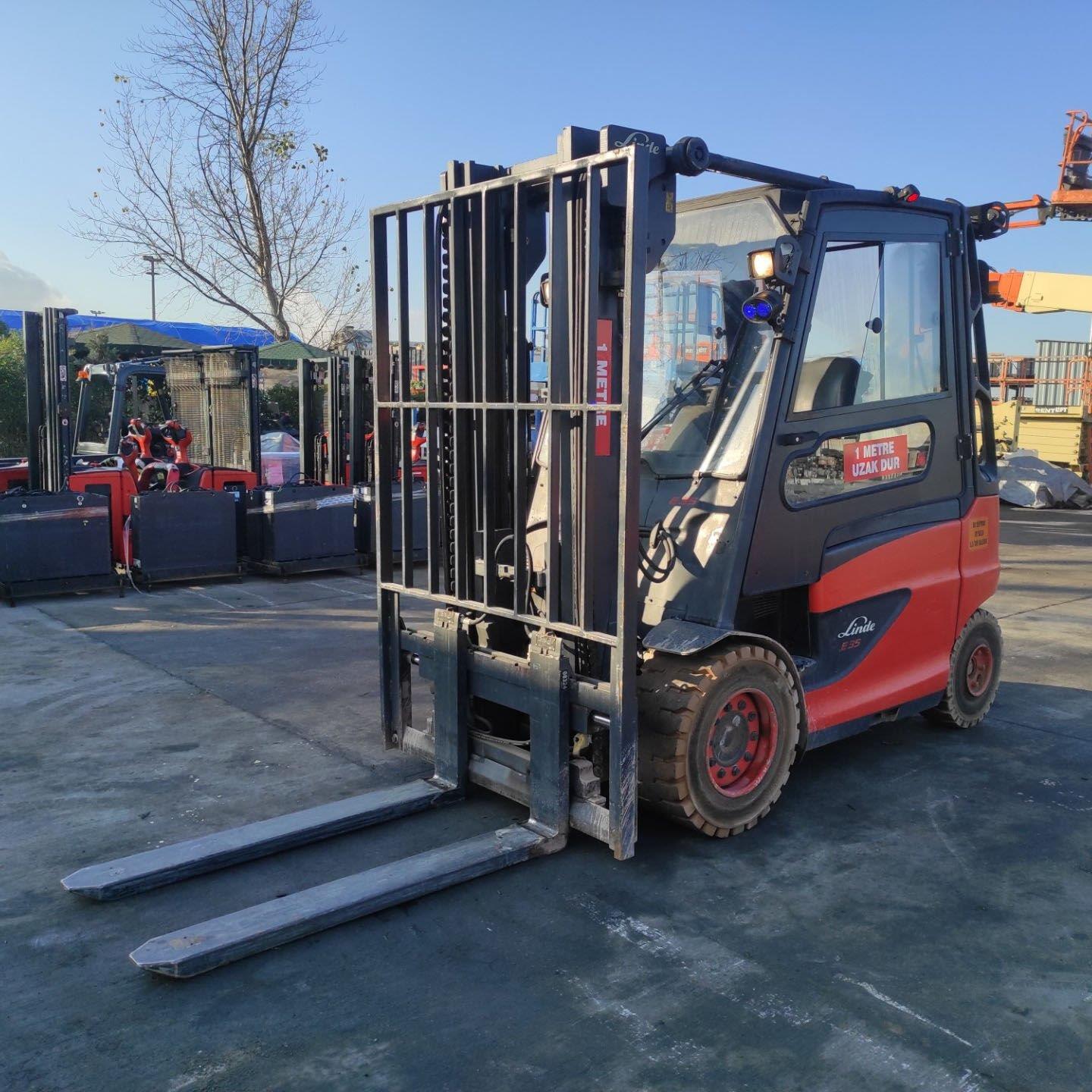2014 Model LINDE E35/600H-388 Elektrikli Forklift (F1.3905) 