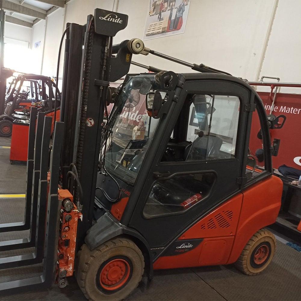 2015 Model LINDE H35T-393-02 LPG Forklift (F1.4234) 