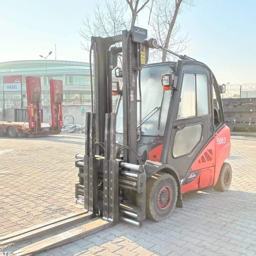 2016 Model LINDE H35T-393 LPG Forklift (F1.5053) 