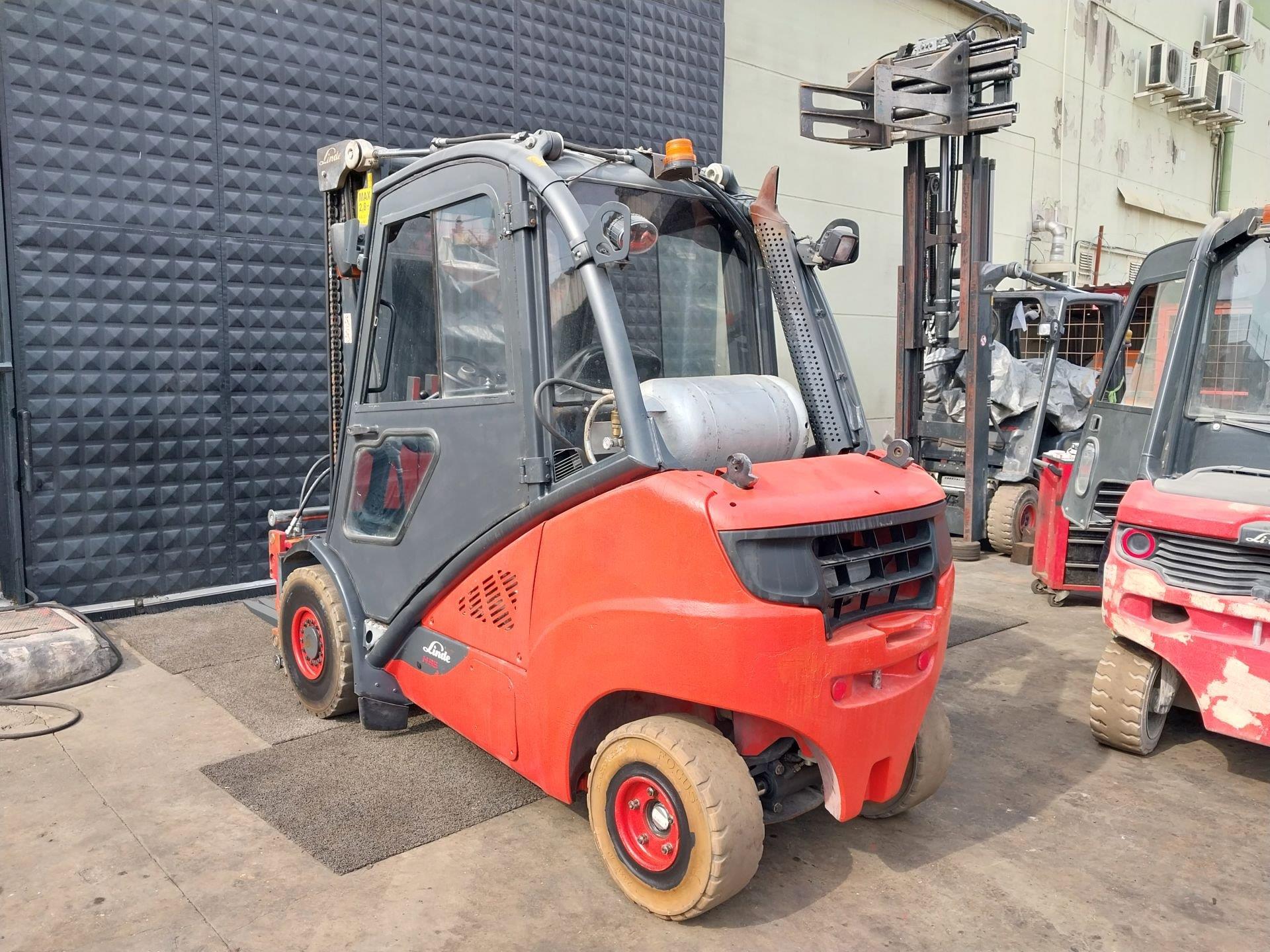 2016 Model LINDE H35T-393 LPG Forklift (F1.5054) 