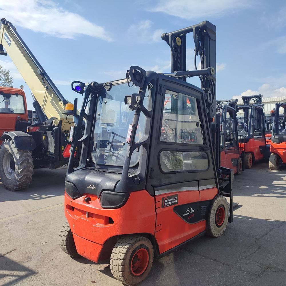 2017 Model LINDE E25-387 Elektrikli Forklift (F1.6065) 
