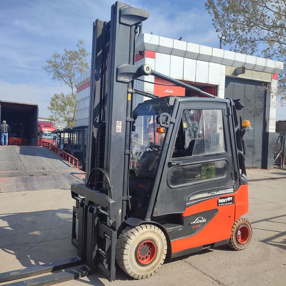 2017 Model LINDE E25-387 Elektrikli Forklift (F1.6065) 