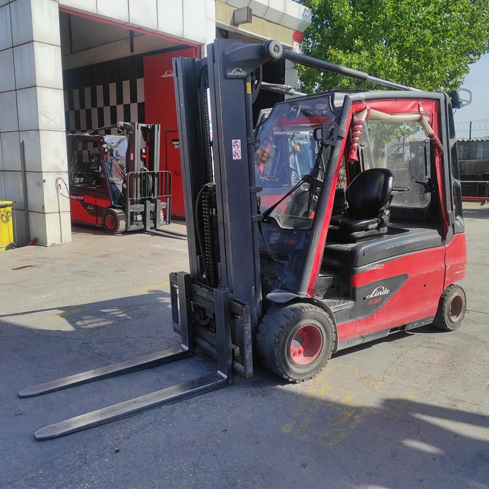 2017 Model LINDE E30L-387 Elektrikli Forklift (F1.5912)  [OPS]