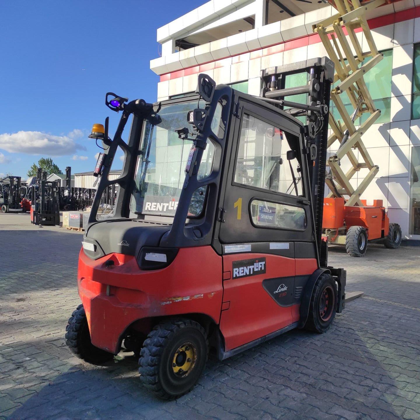 2017 Model LINDE E50/600HL-388 Elektrikli Forklift (F1.6107) 