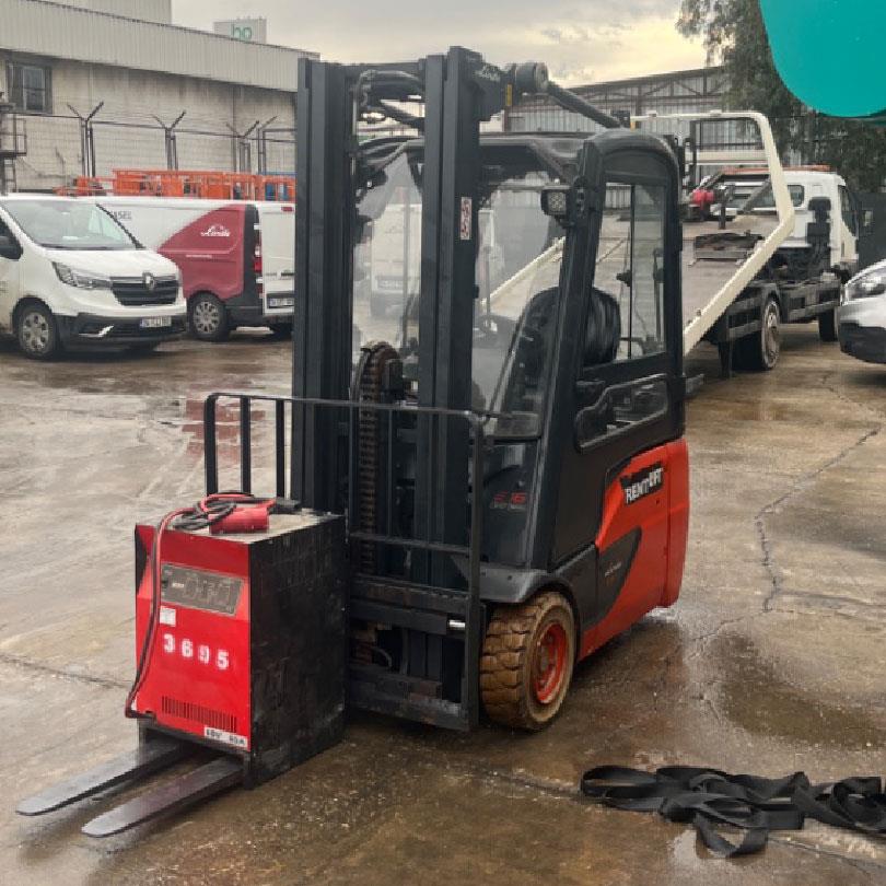 2018 Model LINDE E16C-386-02 Elektrikli Forklift (F1.6425)  [OPS]