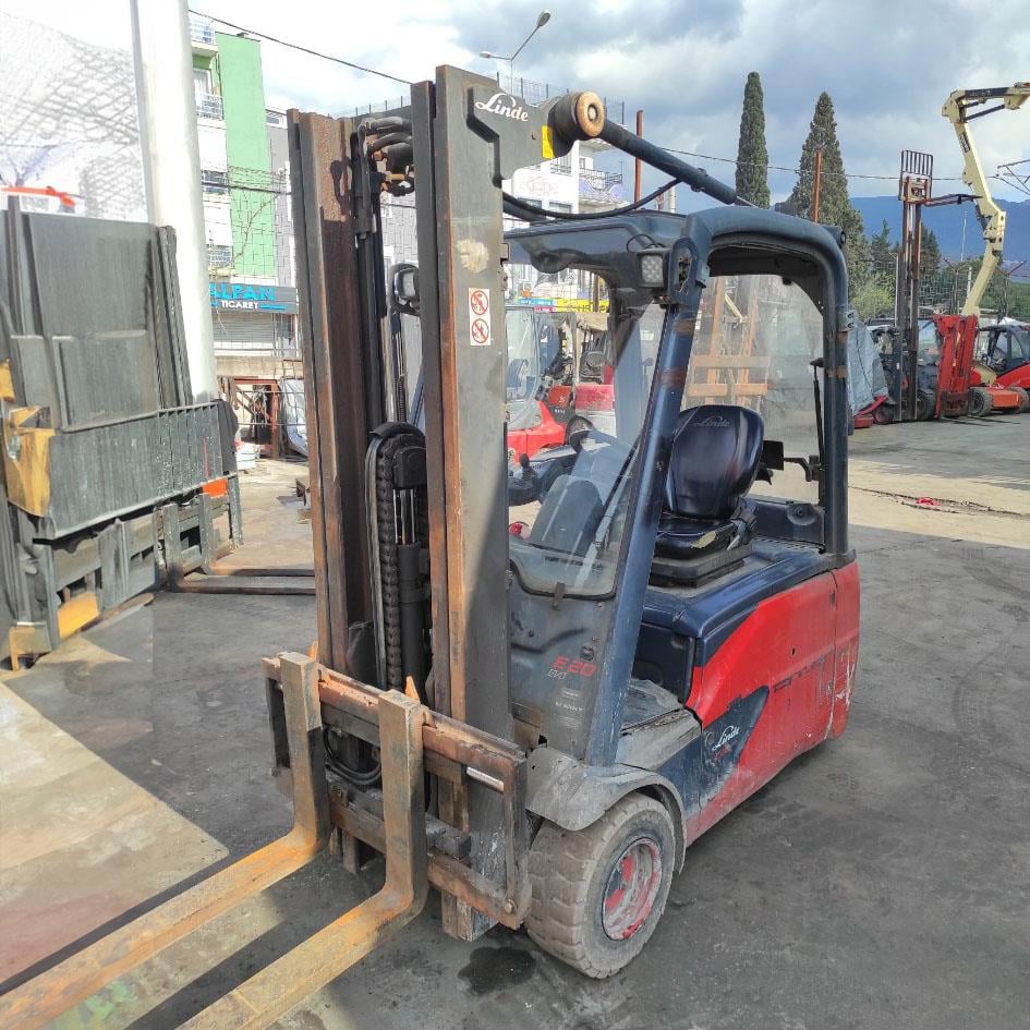 2018 Model LINDE E20L-386 Elektrikli Forklift (F1.6717) 