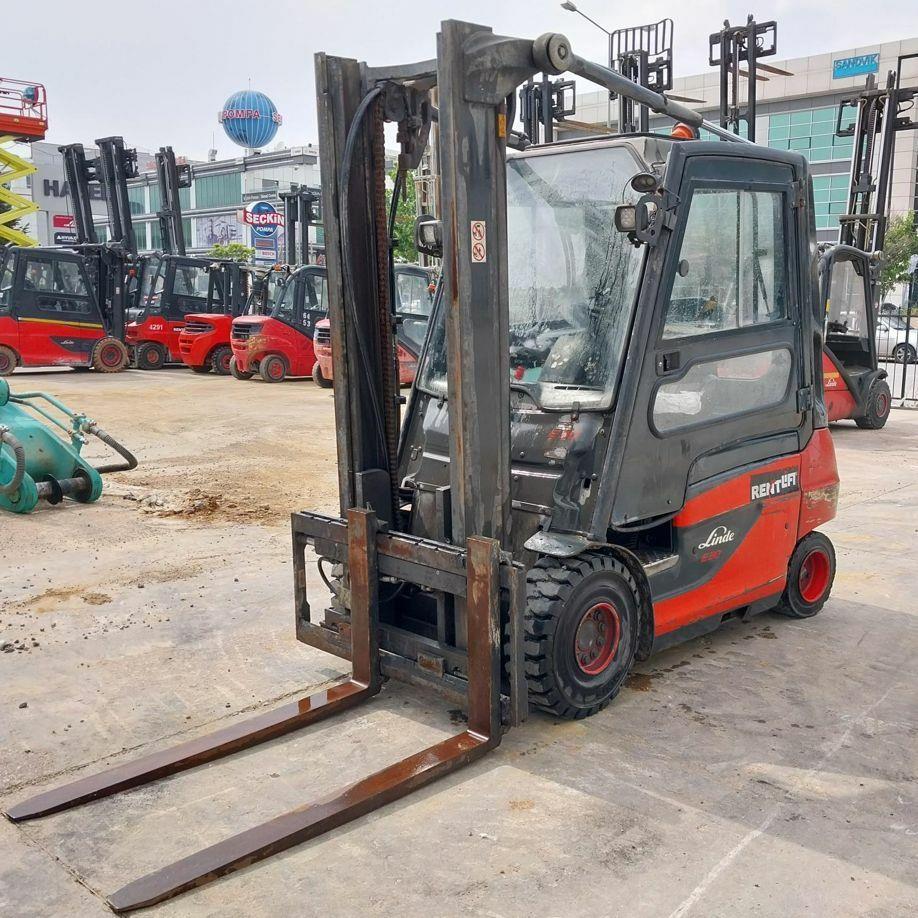 2018 Model LINDE E30-387 Elektrikli Forklift (F1.6389) 