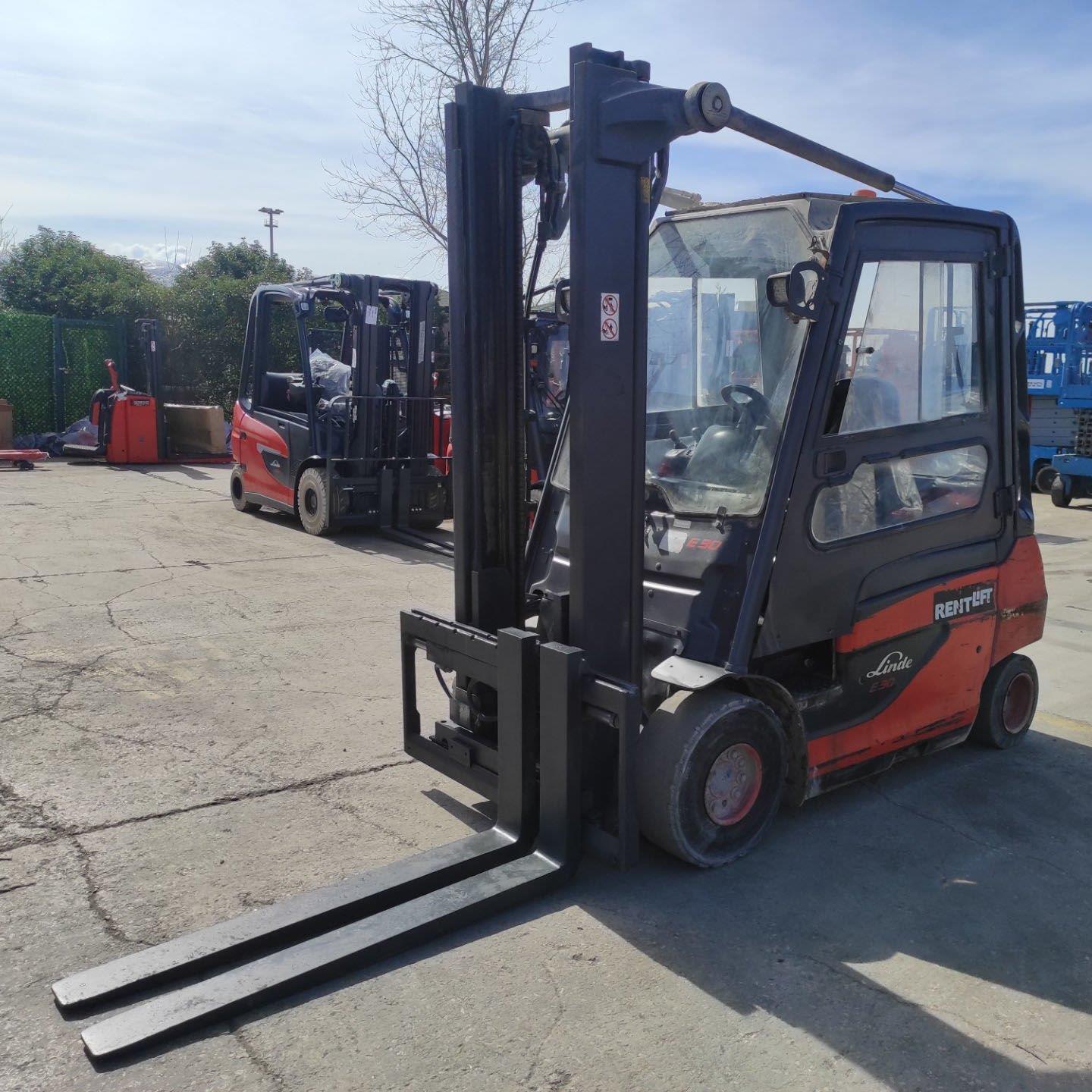 2018 Model LINDE E30-387 Elektrikli Forklift (F1.6385) 