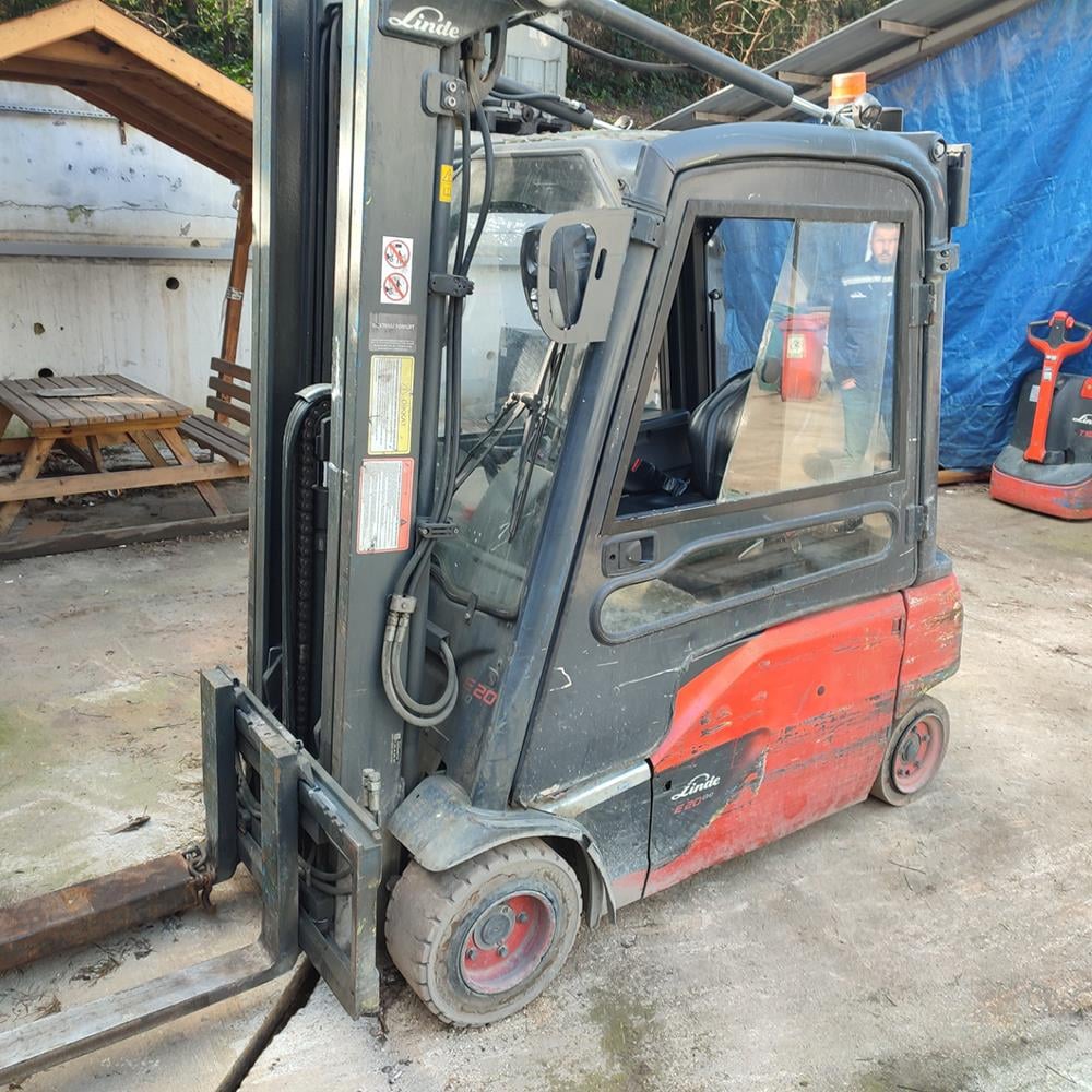 2019 Model LINDE E20PL-386 Elektrikli Forklift (F1.6910) 