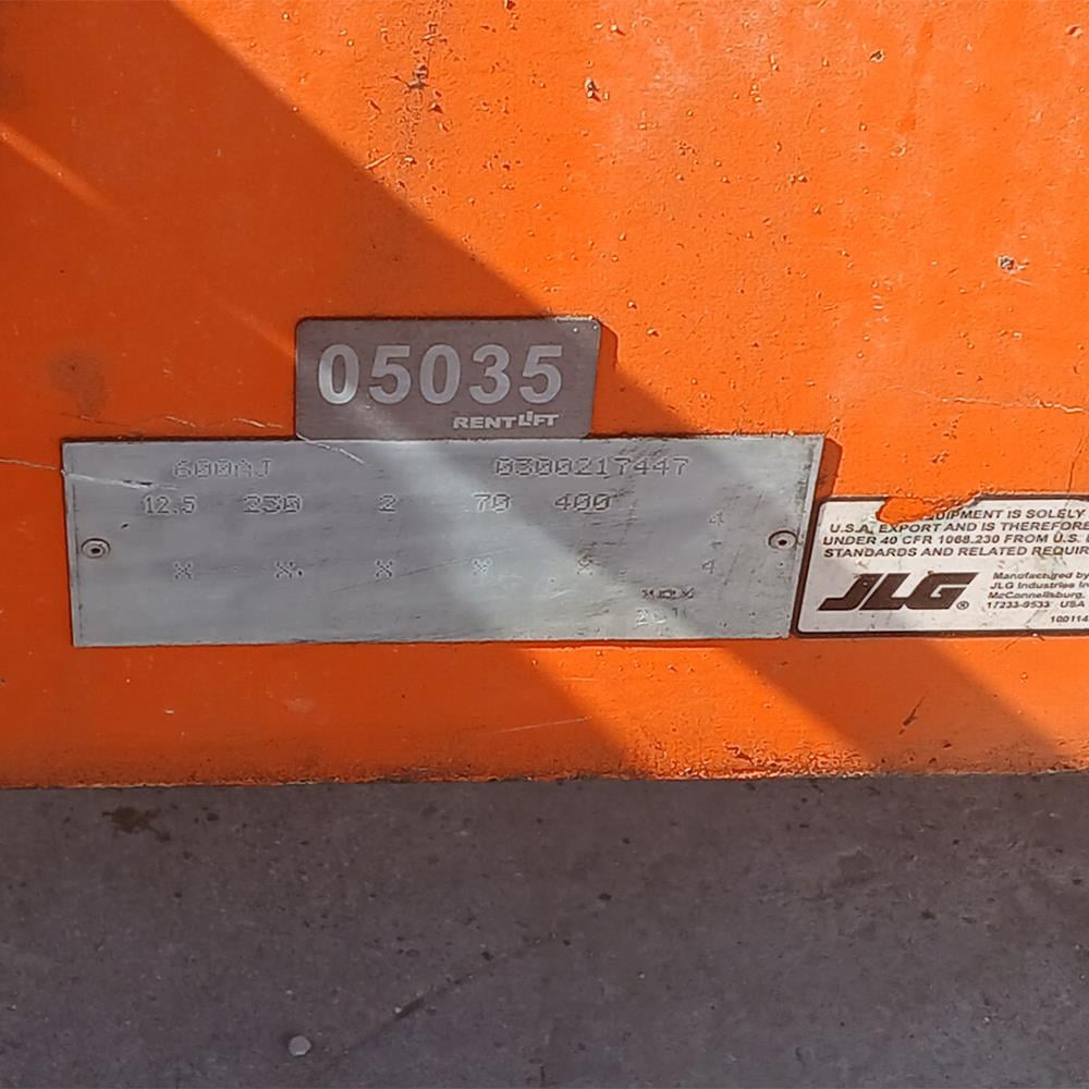 JLG 600AJ  Eklemli Platform Manlift (J1.5035)