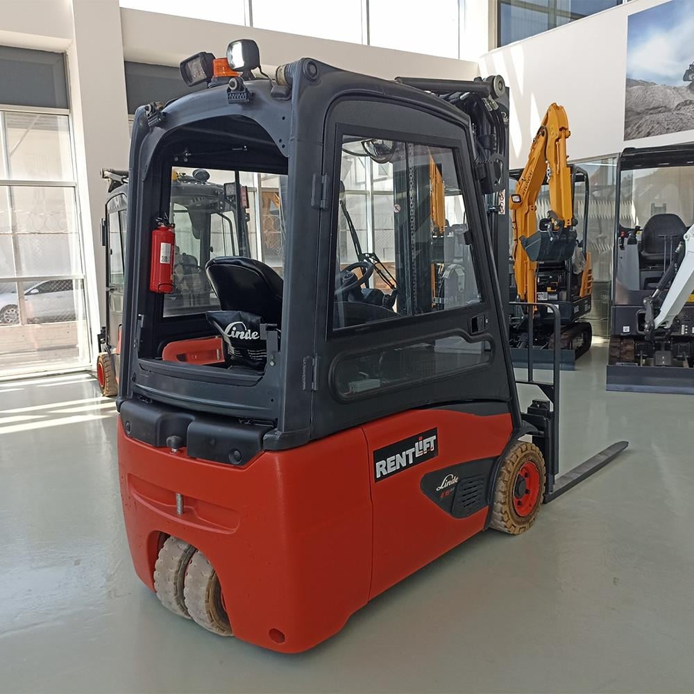 LINDE E16-386 Elektrikli Forklift 2019 Model (F1.6828)