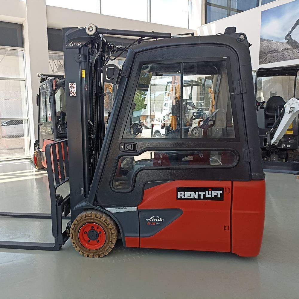 LINDE E16-386 Elektrikli Forklift 2019 Model (F1.6828)