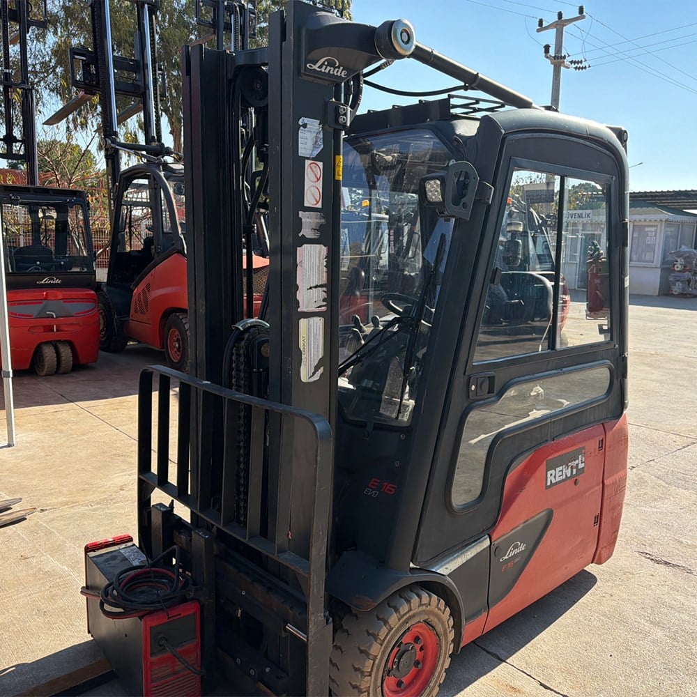 LINDE E16-386 Elektrikli Forklift (F1.6829)
