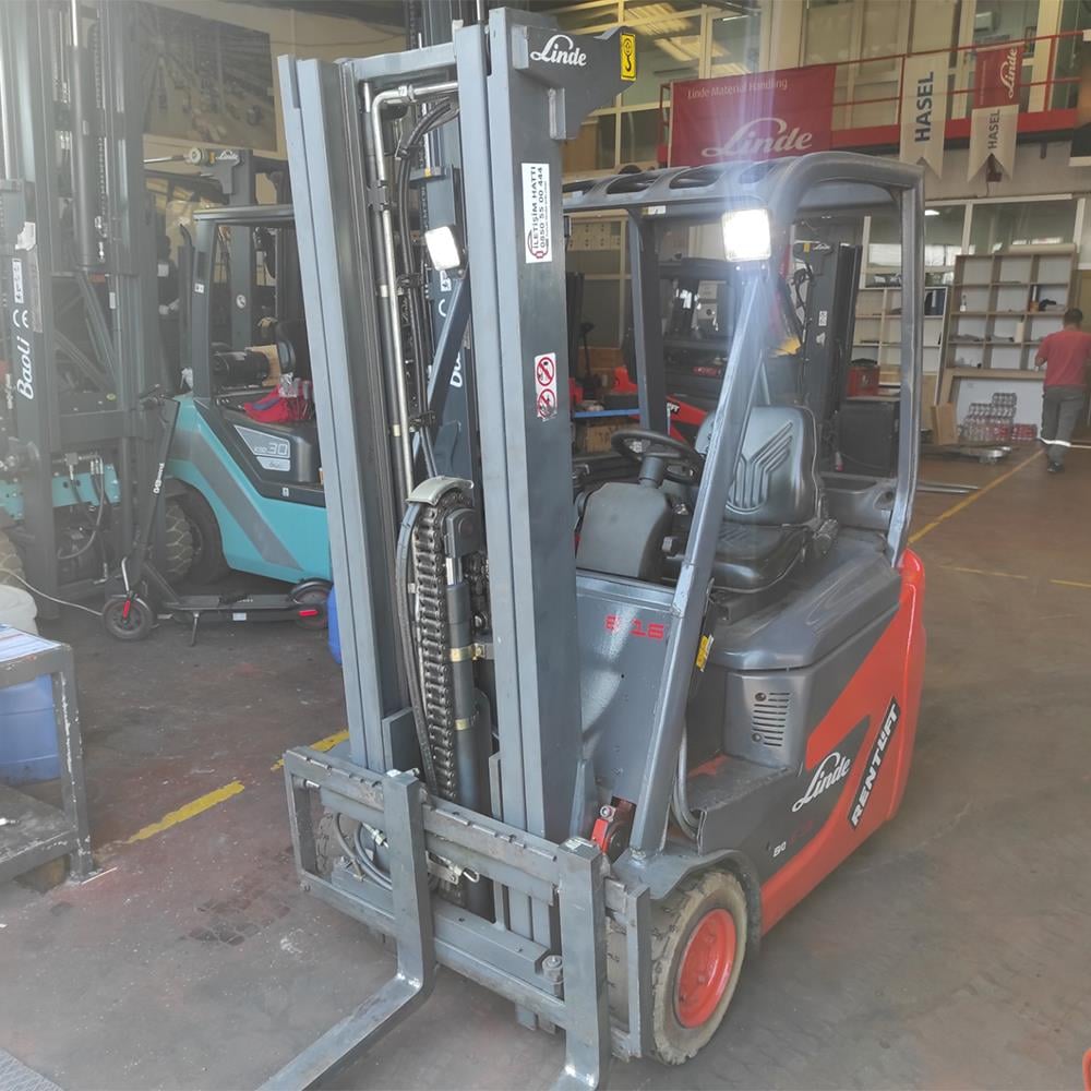 LINDE E16C-1275 Elektrikli Forklift 2019 Model (F1.6906) 