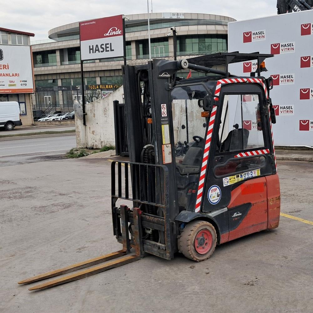LINDE E16C-386-02 Elektrikli Forklift (F1.7053)