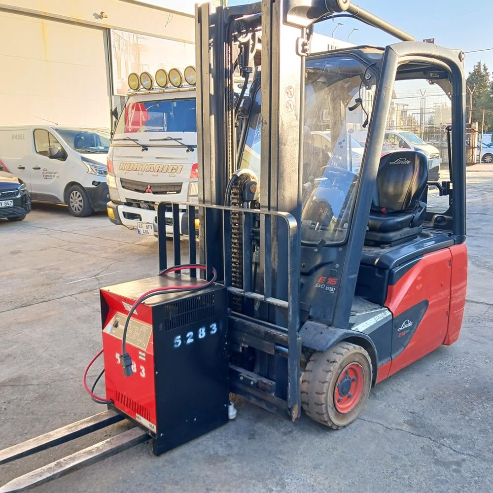 LINDE E16C-386-02 Elektrikli Forklift (F1.7587)