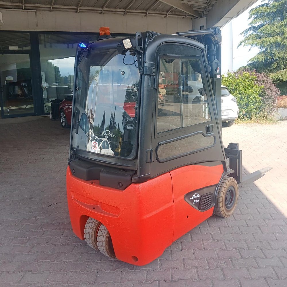 LINDE E16C-386 Elektrikli Forklift (F1.6980)