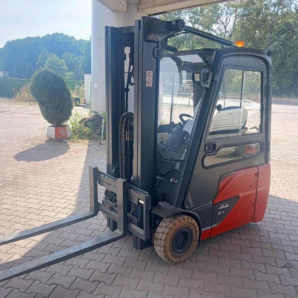 LINDE E16C-386 Elektrikli Forklift (F1.6980)