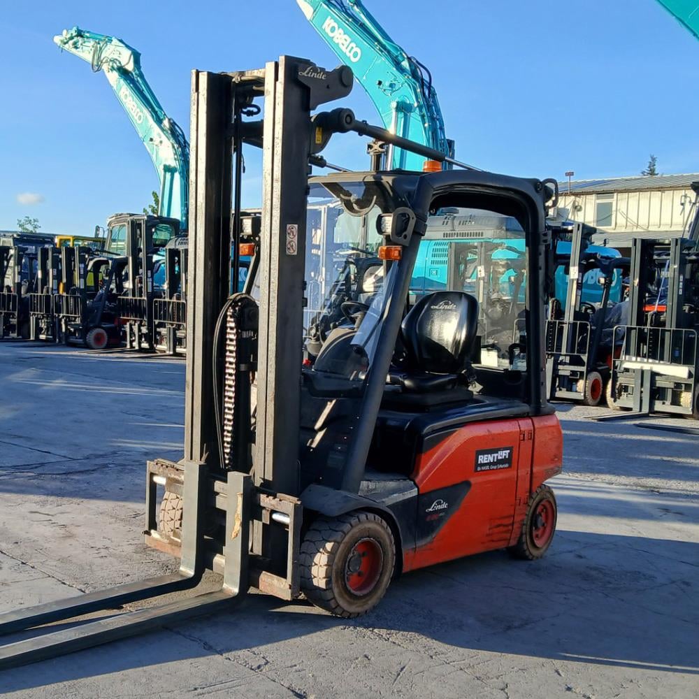 LINDE E20PL-386-02 Elektrikli Forklift 2016 Model (F1.5376)