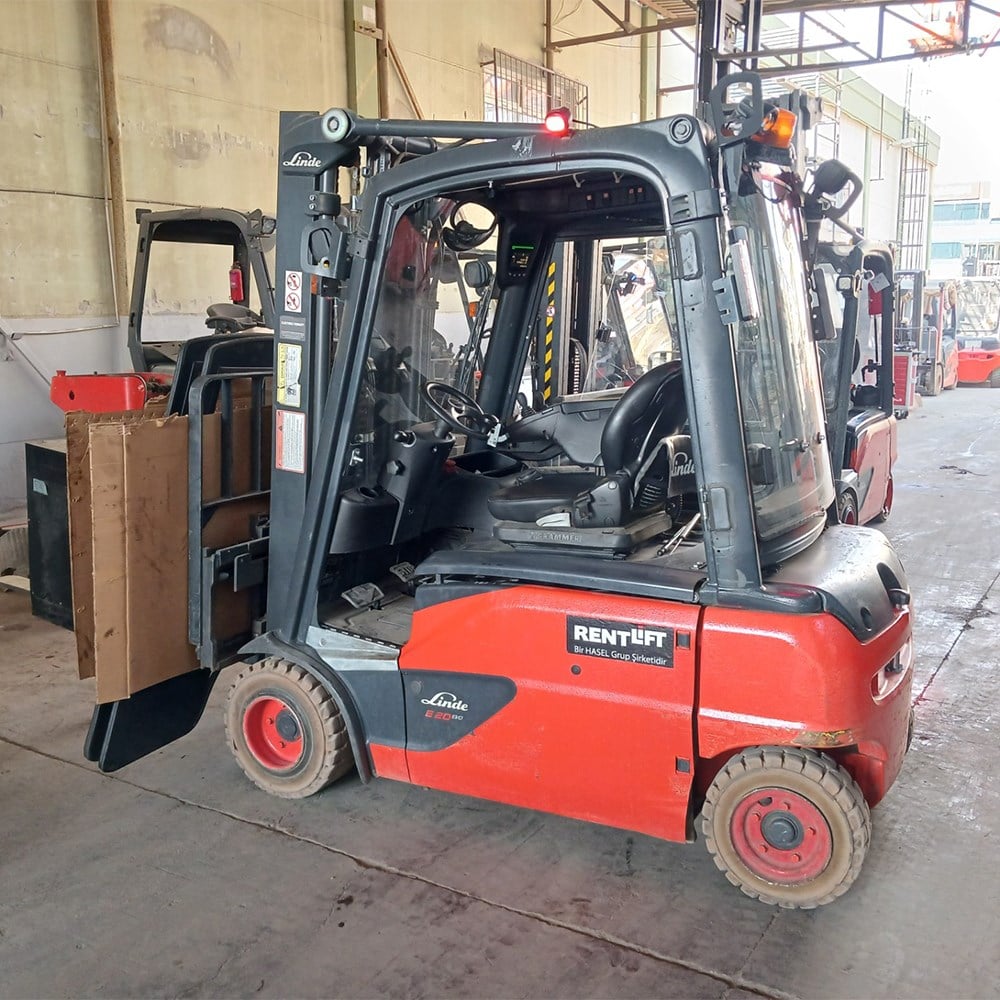 LINDE E20PL-386-02 Elektrikli Forklift (F1.6959)