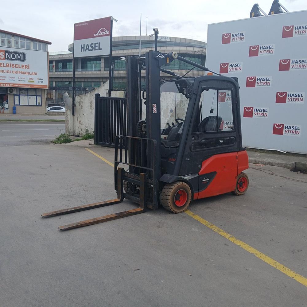 LINDE E20PL-386-02 Elektrikli Forklift (F1.7564)