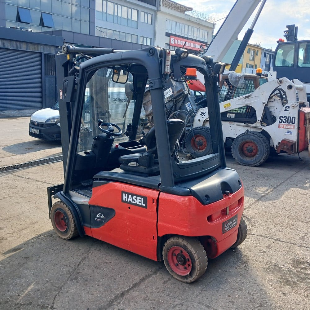 LINDE E20PL-386-02 Elektrikli Forklift (F1.4551)