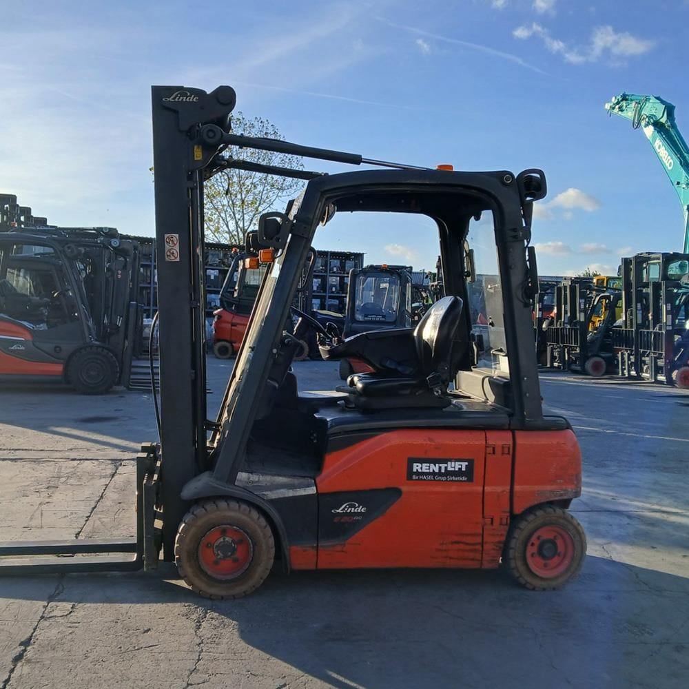 LINDE E20PL-386-02 Elektrikli Forklift 2016 Model (F1.5376)