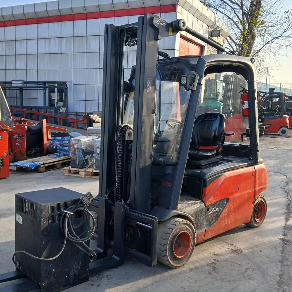 LINDE E20PL-386 Elektrikli Forklift 2017 Model (F1.5810)