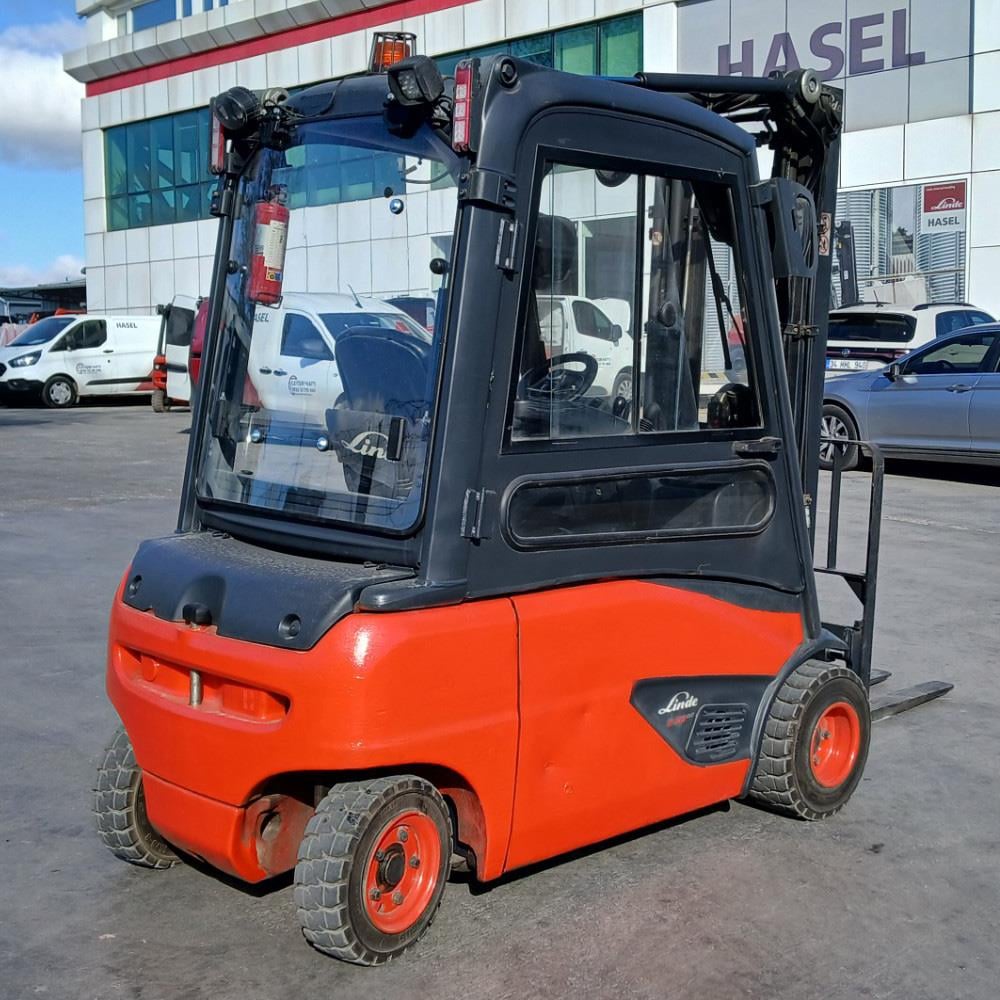LINDE E20PL-386 Elektrikli Forklift 2016 Model (F1.5251)