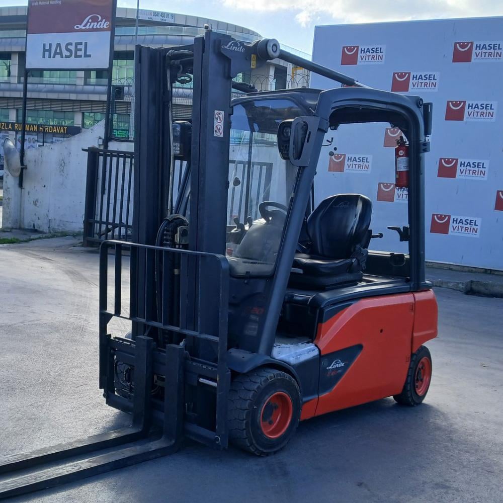LINDE E20PL-386 Elektrikli Forklift 2016 Model (F1.5251)