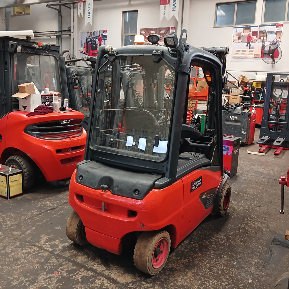 LINDE E20PL-386 Elektrikli Forklift (F1.5174) [OPS]