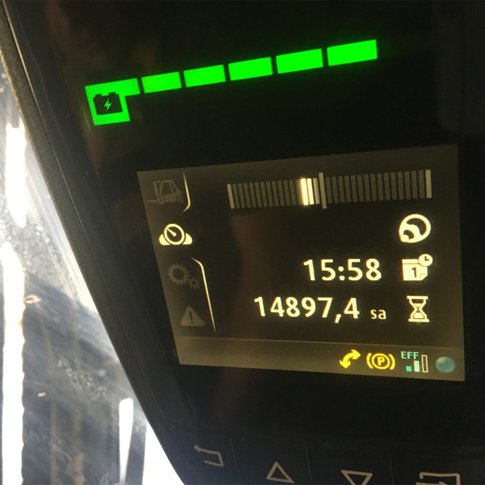 LINDE E20PL-386 Elektrikli Forklift (F1.6895)